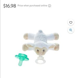 Nookums Lamb Pacifier New